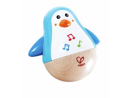 Hape balančný tučniak - hudobná hračka
