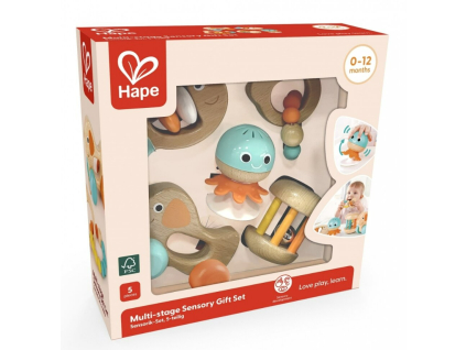 Senzorický set pre najmenších - 5 kusov