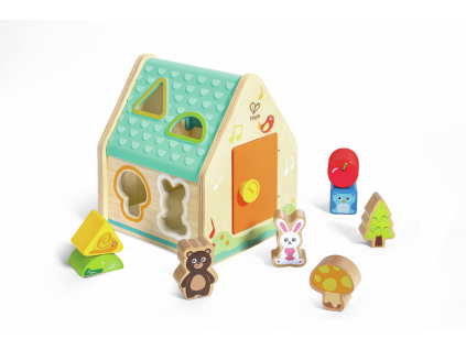 Hape Triedič tvarov domčekov zvieratiek