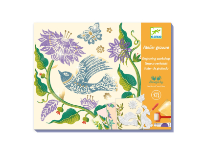 Mučenka (Passionflower): Gravírovací workshop