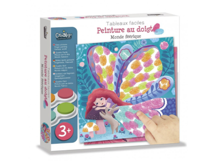 Créa Lign Maľovanie prstovými farbami Svet víl 3+