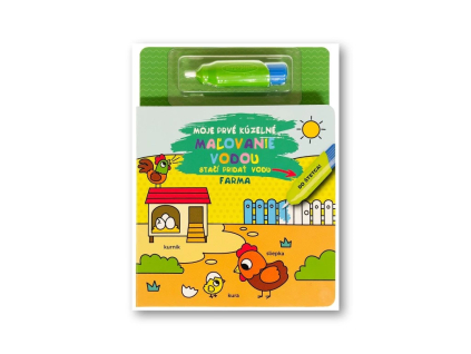 Moje prvé kúzelné maľovanie vodou Farma