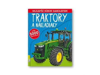 Traktory a nákladiaky - Najlepší súbor samolepiek