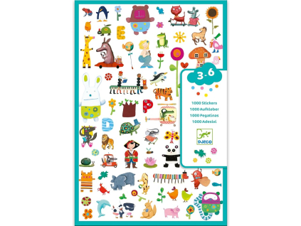 Samolepky pre najmenších -1000ks