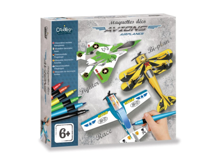 Créa Lign 3D modely Lietadlá 6+