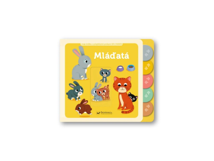 Mláďatá Moja knižka s pohyblivými prvkami