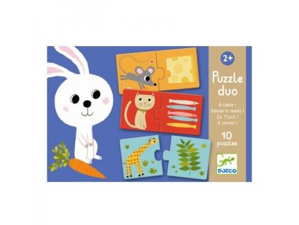 dinners ready puzzle duo djeco