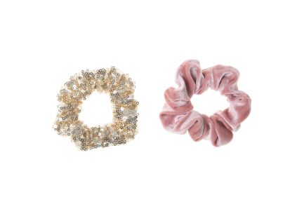 Scrunchies velur a flitre
