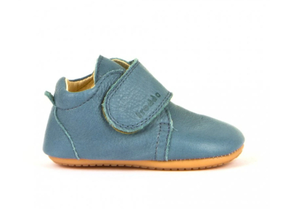 Froddo kožené PREWALKERS na suchý zips - denim