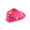 Papučky RAK s otvorenou špičkou – ružová bodka