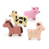 Vilac Drevená magnetická skladačka Veselé zvieratká na farme