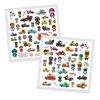 Djeco Samolepky Crazy Motors 160 ks