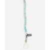pearl cord turquoise stone