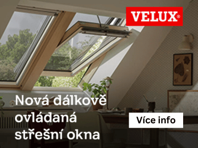 Nová dálkově ovládaná okna VELUX: Komfort a bezpečí na dosah ruky