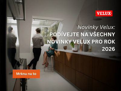 Nová střešní okna Velux 2026 – srovnání, výhody a přehled novinek