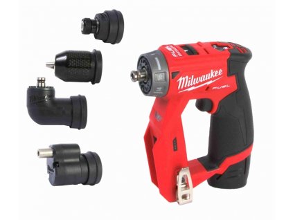 MILWAUKEE FUEL Aku kompaktní šroubovák M12 FDDXKIT-202X