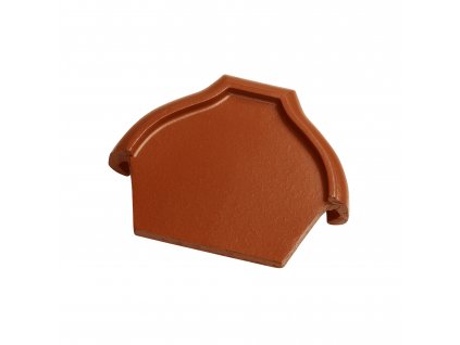 CZ MKT PSH TON End of ridge upper to ridge No.2 21cm engobe red 003