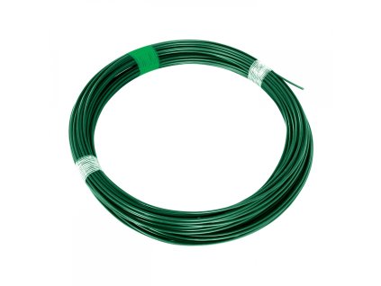 Drát napínací Zn + PVC zelený