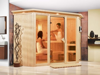 Finská sauna KARIBU FLORA 2 (52953)