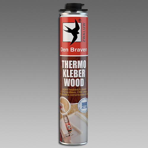 Den Braven Thermo Kleber WOOD 750 ml žlutá