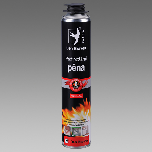 Den Braven Protipožární pěna 750 ml červená Typ: pistolová, Balení (ml): 750 ml