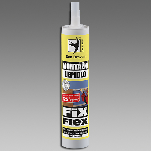 Den Braven Montážní lepidlo FIX FLEX 310ml bílá