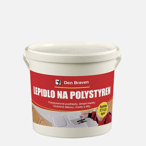 Den Braven Lepidlo na polystyren Balení (ml): 1 l, Barva: bílá