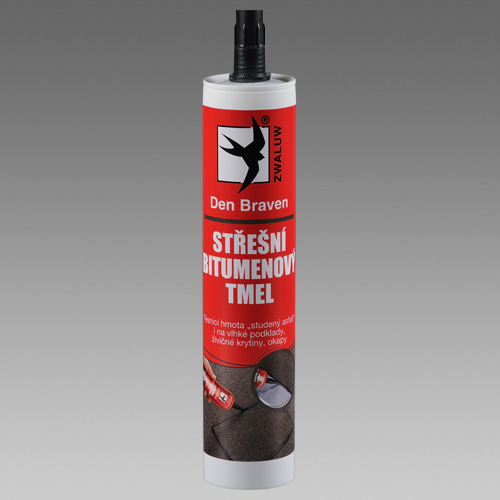 Den Braven Střešní bitumenový tmel 310 ml černá
