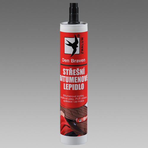Lepidlo střešní bitumenové Den Braven 310 ml