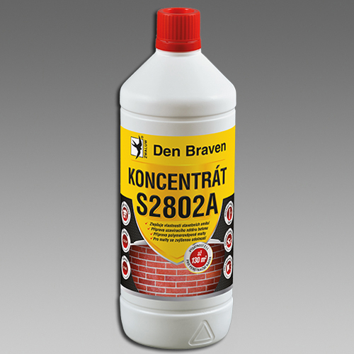 Den Braven S2802A Koncentrát stavebních směsí Typ: dóza, Barva: bílá, Balení (ml): 1 l