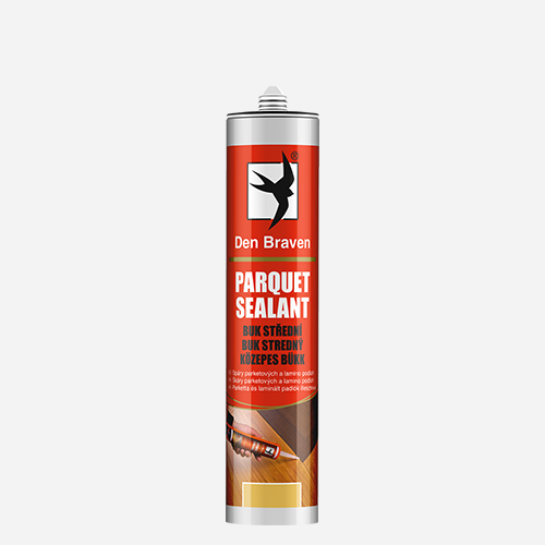 Den Braven Parketový tmel / Parquet sealant 280 ml Balení (ml): 280 ml, Barva: buk střední, Typ: kartuše