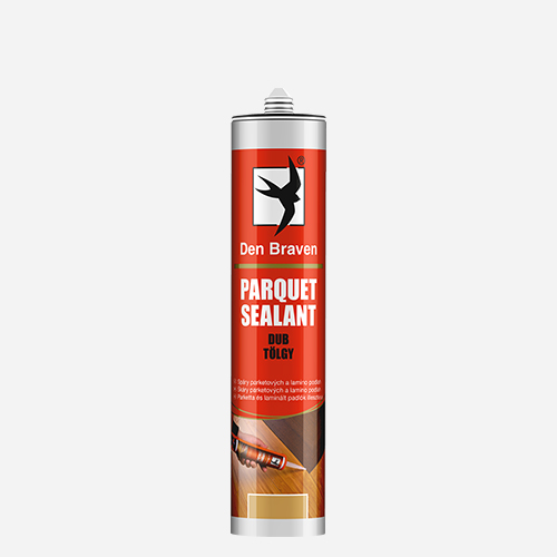 Den Braven Parketový tmel / Parquet sealant 280 ml Balení (ml): 280 ml, Barva: dub, Typ: kartuše