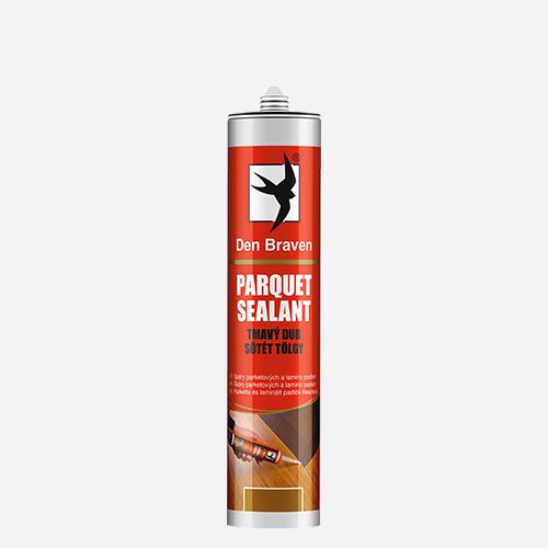 Den Braven Parketový tmel / Parquet sealant 280 ml Balení (ml): 280 ml, Barva: tmavý dub, Typ: kartuše