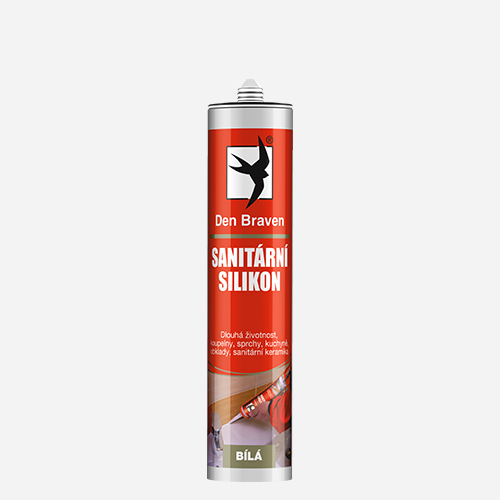 Den Braven Sanitární silikon 280 ml Barva: světle šedá - manhattan