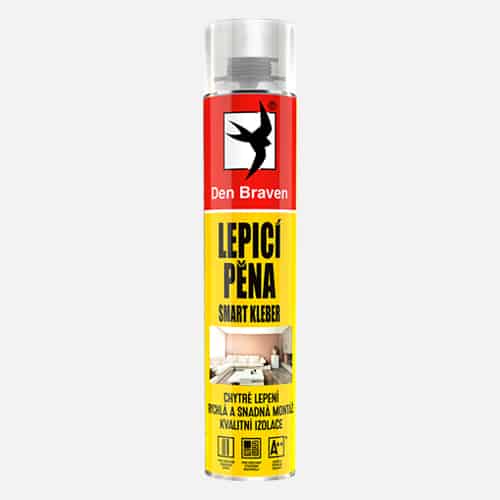 Den Braven SMART KLEBER Typ: pistolová, Barva: žlutá, Balení (ml): 750 ml