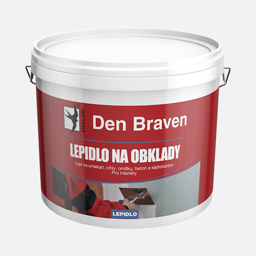 Den Braven Lepidlo na obklady Typ: kbelík, Barva: bílá, Balení (ml): 15 l