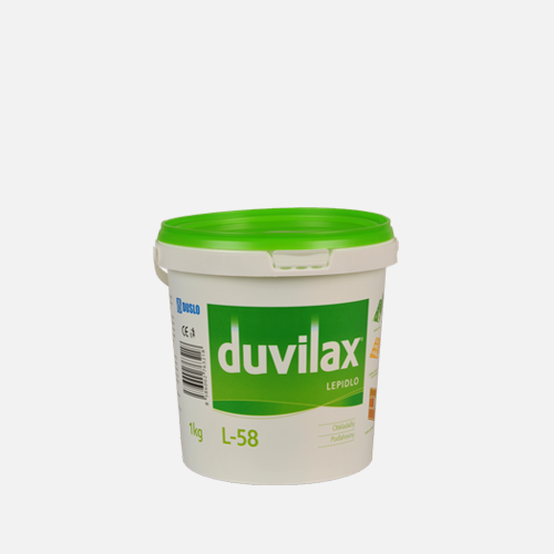 Den Braven Duvilax L-58 lepidlo na podlahoviny Barva: bílá, Balení: 1  kg