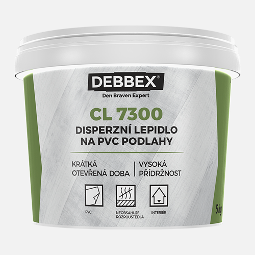 Den Braven Disperzní lepidlo na PVC podlahy CL 7300 Typ: kbelík, Balení: 5  kg