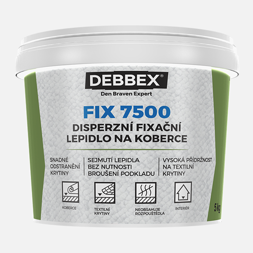 Den Braven Disperzní fixační lepidlo na koberce FIX 7500 Balení: 1 kg, Typ: kbelík