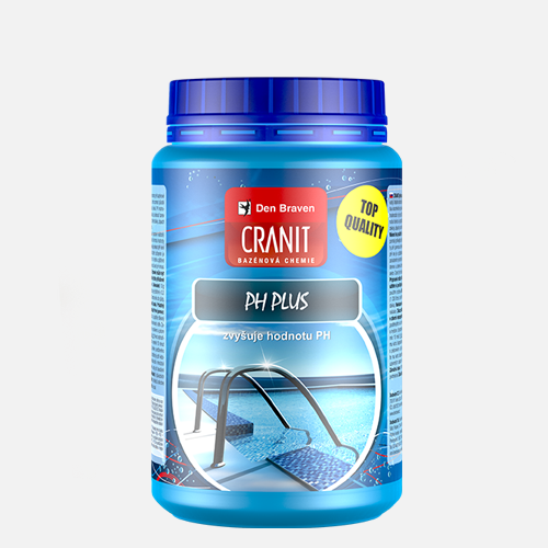 Den Braven Cranit pH plus – zvyšuje hodnotu pH Typ: dóza, Balení: 0,9 kg