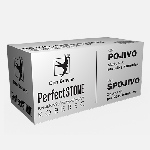 Den Braven PerfectSTONE Pojivo pro kamenný / mramorový koberec Typ: sada kbelíků v krabici, v balení: 1,36 kg