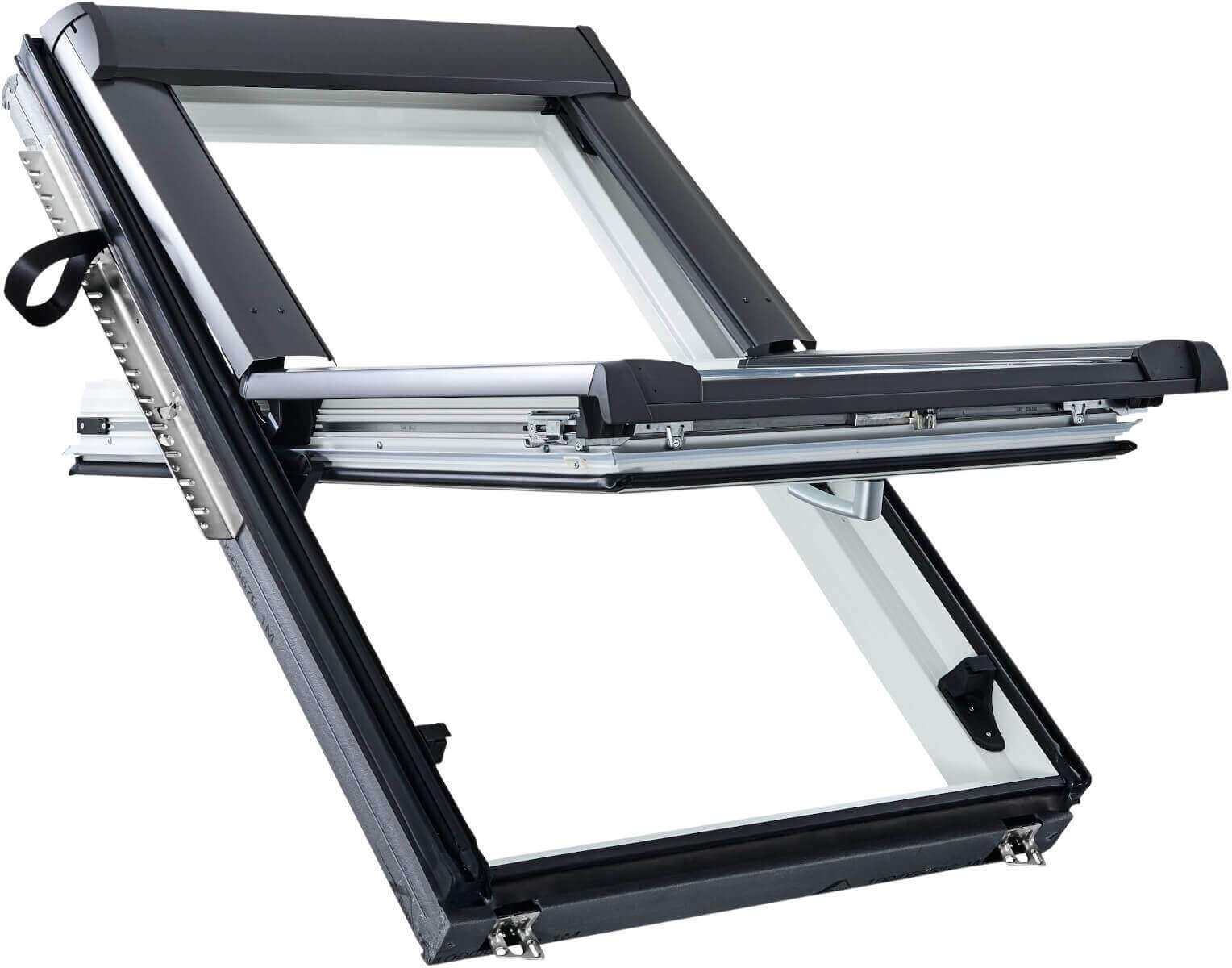 Střešní okno ROTO R69P K200 - zateplené Rozměry oken: 114x118 cm