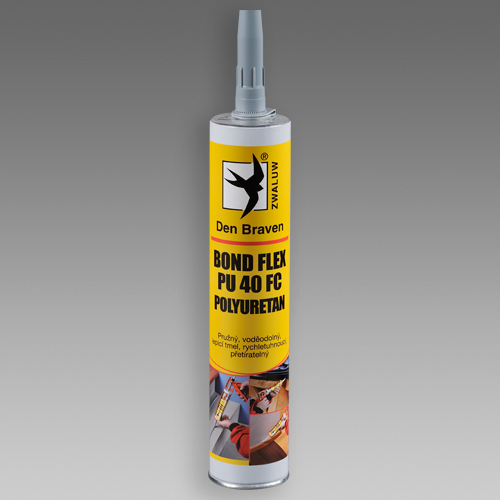 Den Braven Bond Flex PU 40 FC polyuretan 600ml Barva: šedá, Balení (ml): 600 ml
