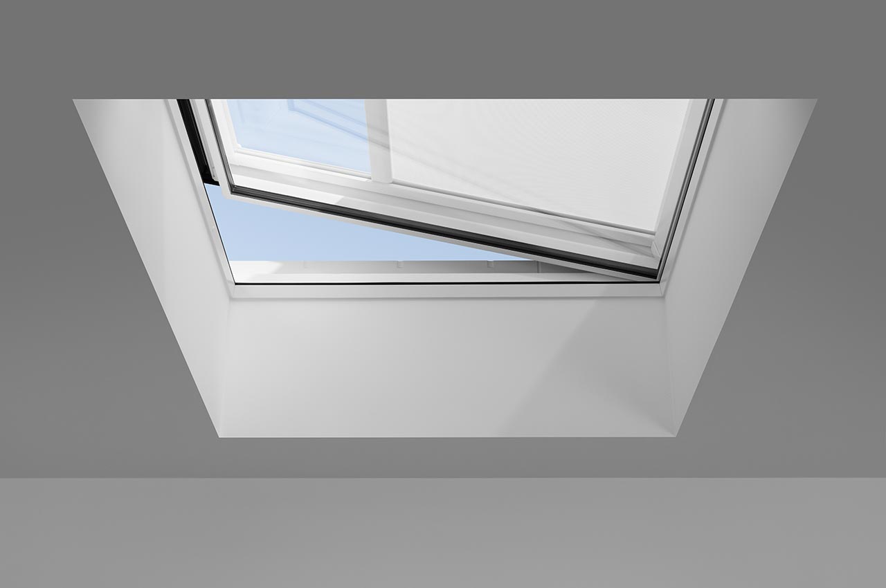 Dálkově ovládaná markýza Velux MSU Velux: 90x90 cm