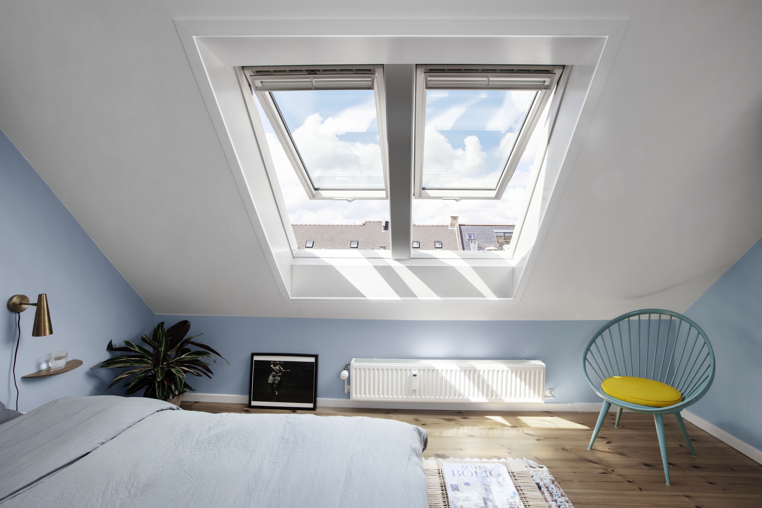 Velux Instalační set DUO EBW/EKW - profilované +pro profilované krytiny Velux: CK04 55x98 cm