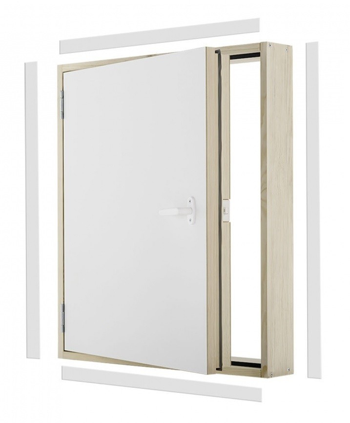 Oman Podkrovní dvířka DK POLAR FSC TDK10116 Stavební otvor: 60x100 cm