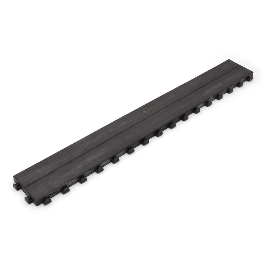 FLOMAT Hnědá plastová terasová dlažba Linea Woodenlike (dřevo) - délka 116,5 cm, šířka 14,3 cm, výška 2,5 cm