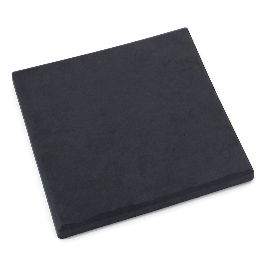 FLOMAT Šedá gumová terasová dlažba FLOMA Stone (břidlice) - délka 30 cm, šířka 30 cm, výška 3 cm