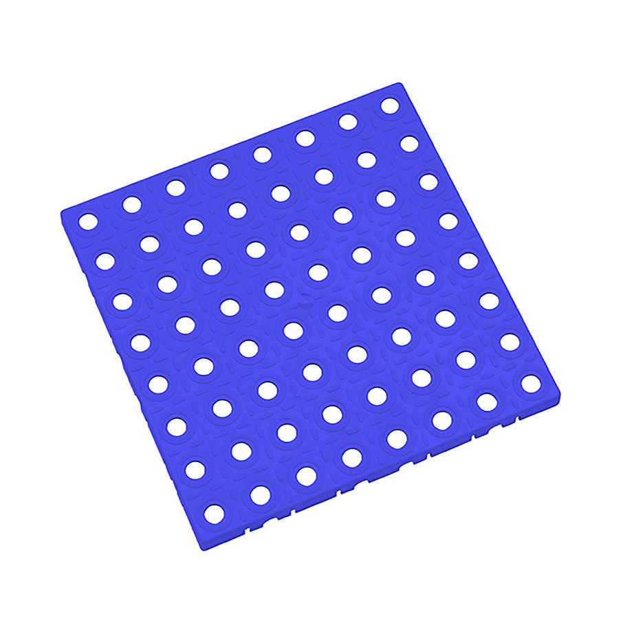 Levně FLOMAT Modrá plastová (PE) dlažba AvaTile AT-STD - délka 25 cm, šířka 25 cm, výška 1,6 cm