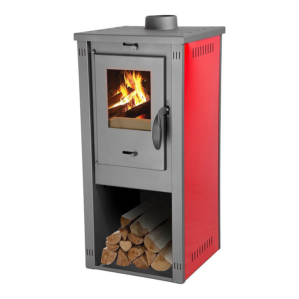 Bella Thalia Kamna Thalia Okta 3,9kW, 85cm, červené